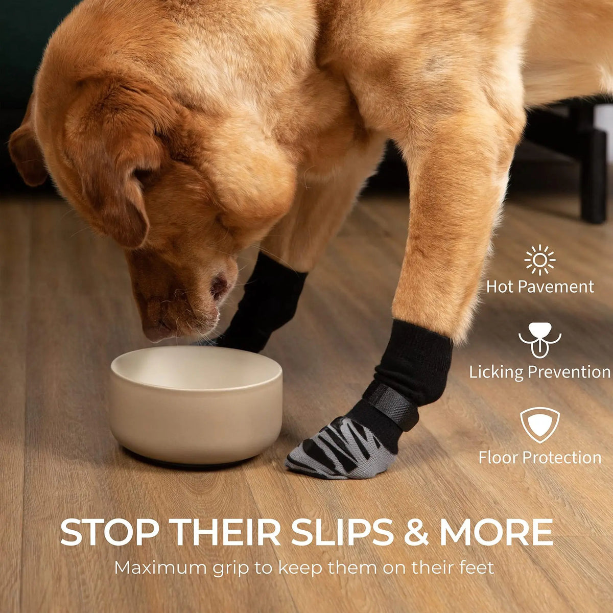 KindPup Anti-Slip Dog Socks