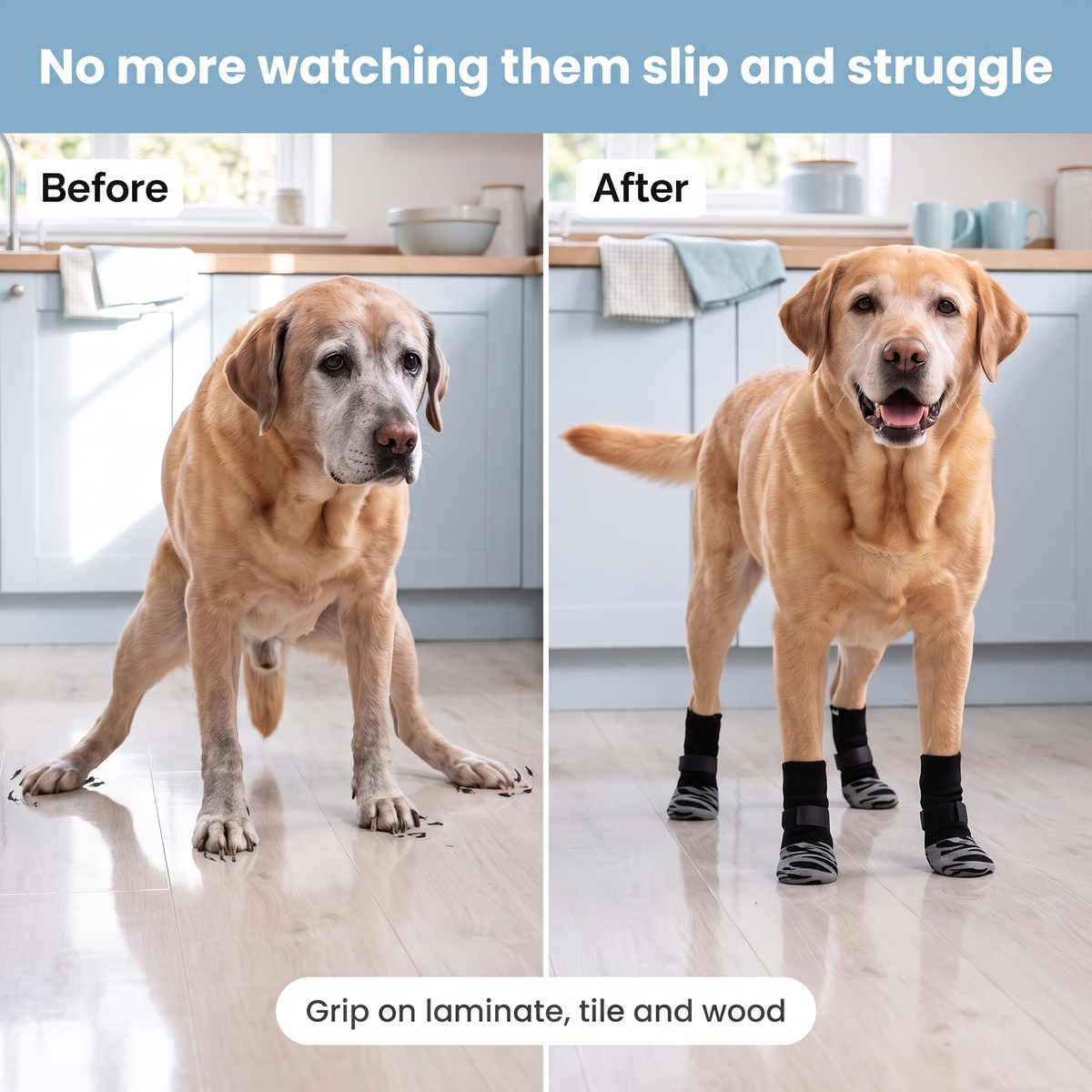 KindPup Anti-Slip Dog Socks