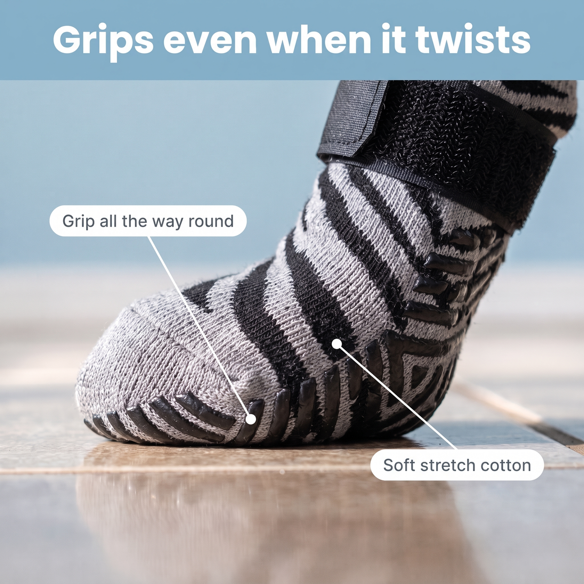 KindPup Anti-Slip Dog Socks