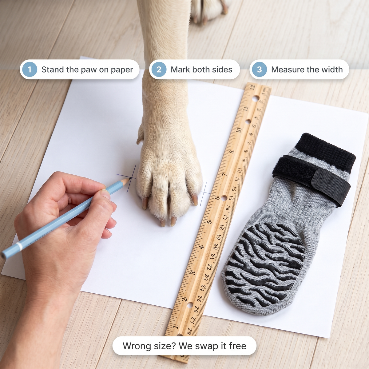 KindPup Anti-Slip Dog Socks